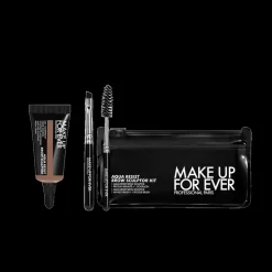 Waterproof | Cejas*Make Up For Ever Aqua Resist Brow Sculptor Kit 25 - Medium Ash