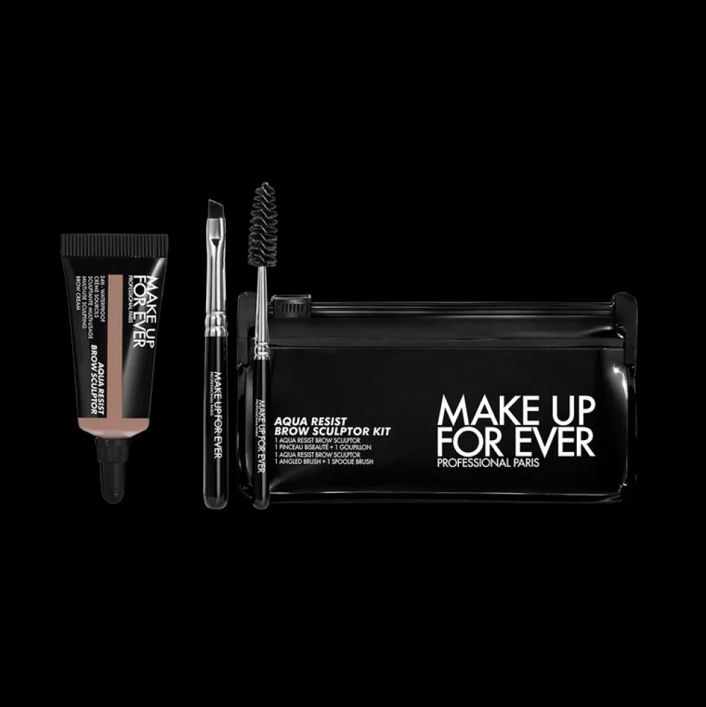 Waterproof | Cejas*Make Up For Ever Aqua Resist Brow Sculptor Kit 15 - Neutral Blond