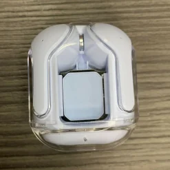 Estuches*Khermosa Audífonos Inalámbricos Bluetooth con Estuche de Carga - Color Blanco