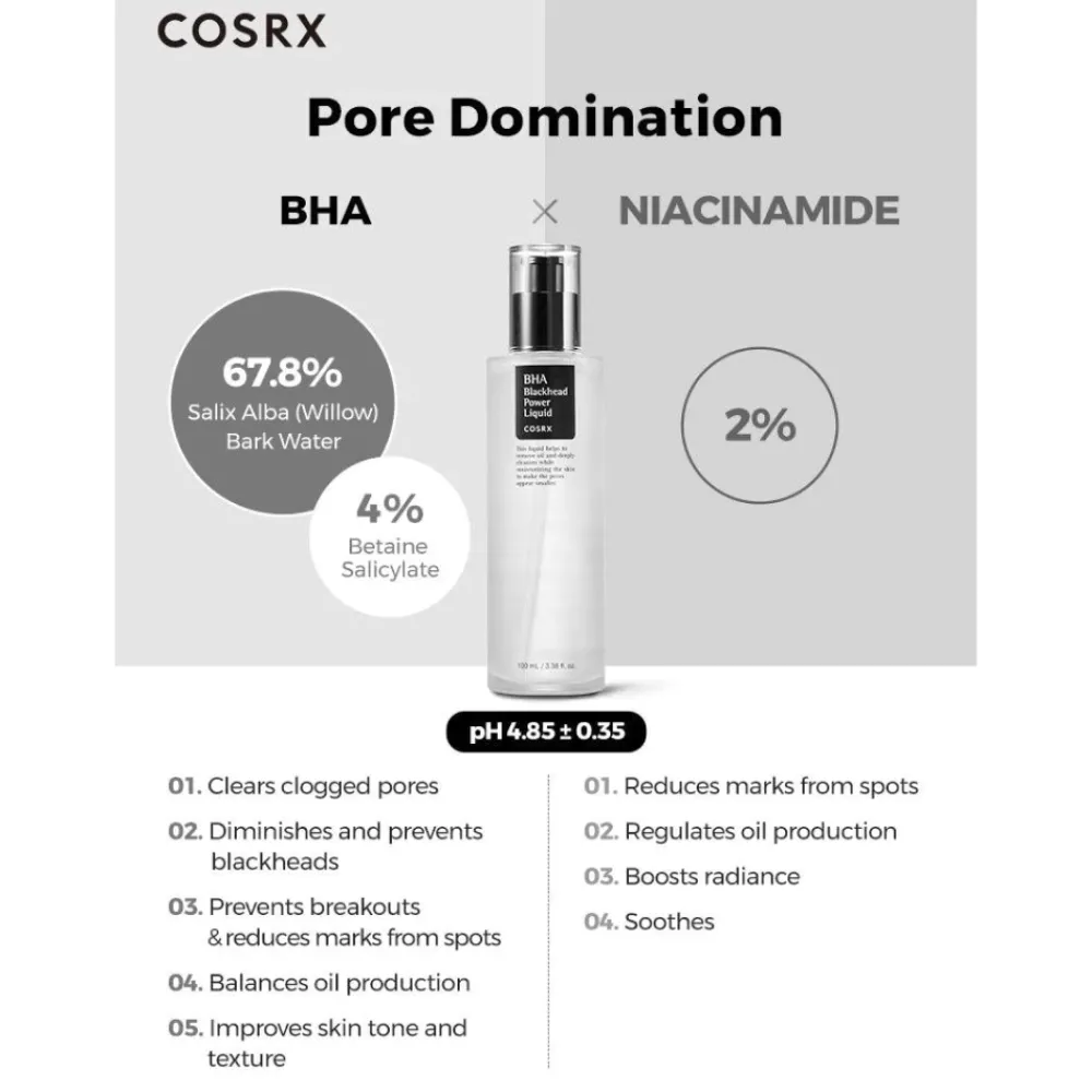 K Beauty | Soluciones*COSRX BHA Blackhead Power Liquid