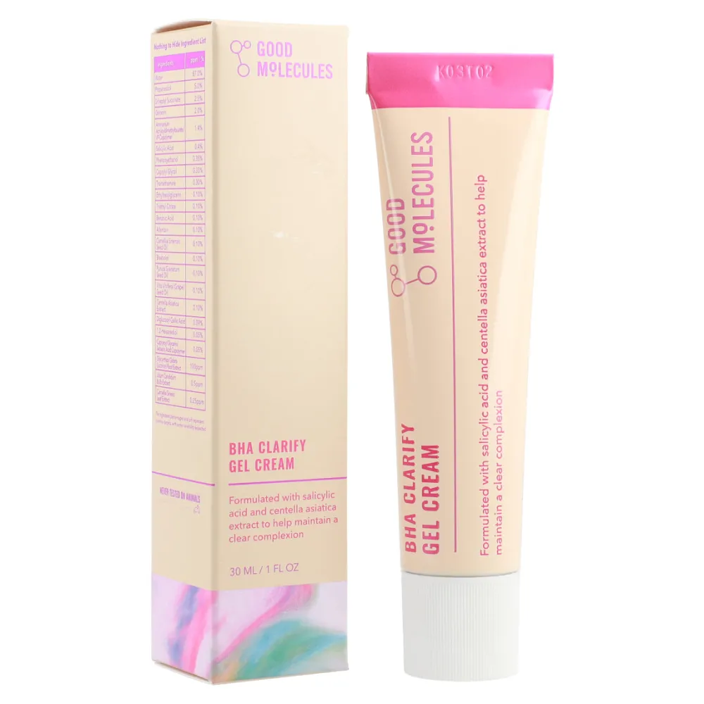 Soluciones | Cremas*Good Molecules BHA Clarify Gel Cream 30 ml