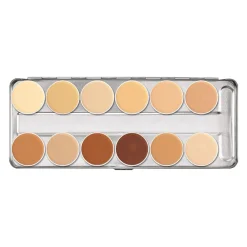 Correctores*Kryolan Camouflage Creme 12 Palette B