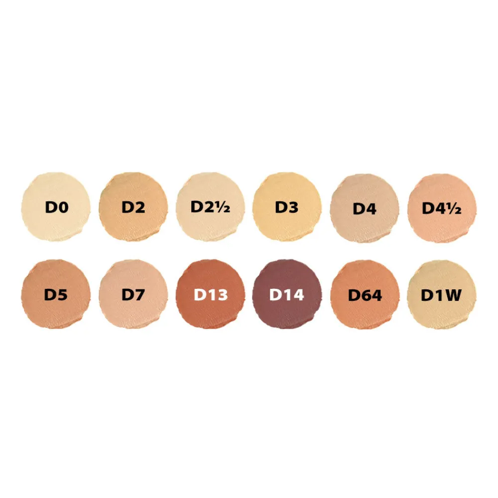 Correctores*Kryolan Camouflage Creme 12 Palette B