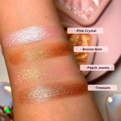 Iluminadores*Eloise Beauty Chunky Glitter Diamond Dust Highlighter-Bronze Gem
