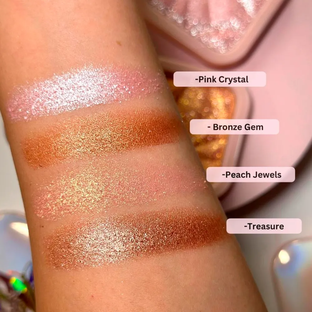 Iluminadores*Eloise Beauty Chunky Glitter Diamond Dust Highlighter-Bronze Gem