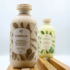 Cabello*BELLA CAMELLIA DUO DE TRATAMIENTO ACONDICIONADOR EQUILIBRANTE Y REVITALIZANTE CON EXTRACTO DE TÉ VERDE