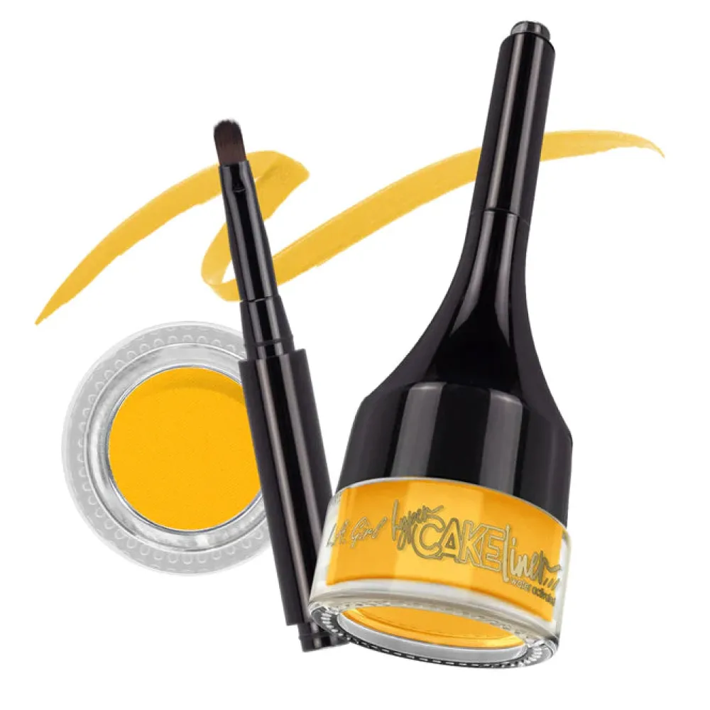 Delineadores*LA Girl - Exclusiva online Electric Yellow Hyper Cake Liner