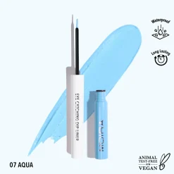 Delineadores*Moira Eye Catching Dip Liner 7, Aqua