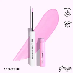 Delineadores*Moira Eye Catching Dip Liner 16, Baby Pink