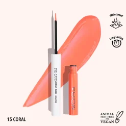 Delineadores*Moira Eye Catching Dip Liner 15, Coral