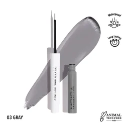 Delineadores*Moira Eye Catching Dip Liner 3, Gray