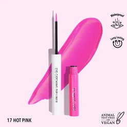 Delineadores*Moira Eye Catching Dip Liner 17, Hot Pink