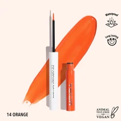 Delineadores*Moira Eye Catching Dip Liner 14, Orange