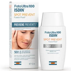 Soluciones | Protectores Solares*Isdin Foto Ultra 100 Spot Prevent Fusion Fluid SPF 50+