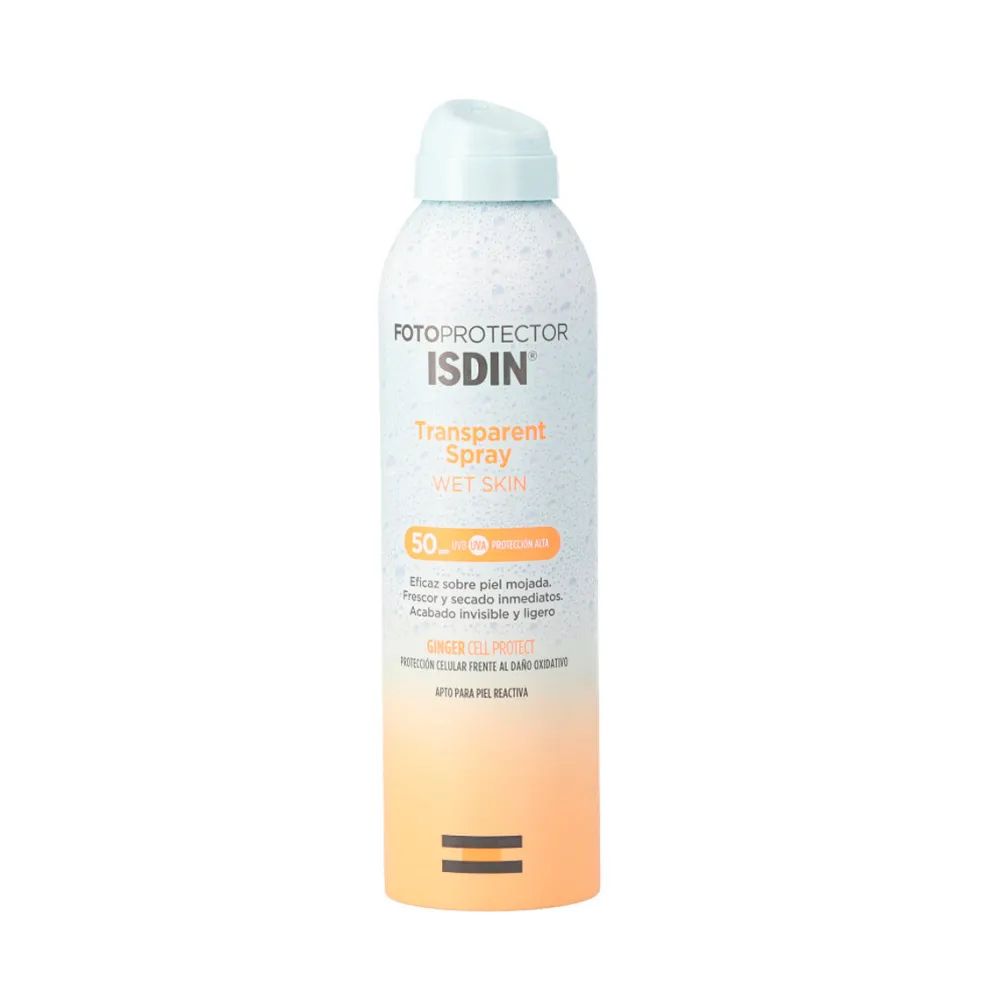 Protectores Solares*Isdin Fotoprotector Transparent Spray Wet Skin SPF 50