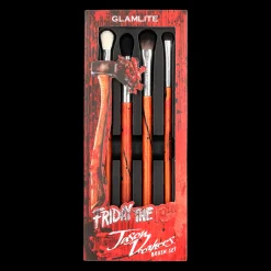 Brochas*Glamlite Friday The 13TH x "Jason Voorhees" Brush Set