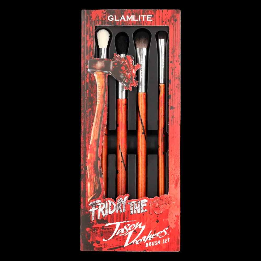 Brochas*Glamlite Friday The 13TH x "Jason Voorhees" Brush Set