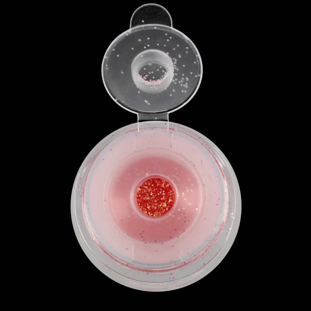 Sombras*Karla Cosmetics Glitter Pot Peach Bubbles