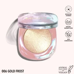 Iluminadores*Moira 06 Gold Frost Dreamlite Dreamlight Highlighter