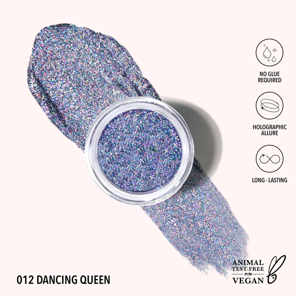 Sombras*Moira Hologram Glitter Gel - 12, Dancing Queen