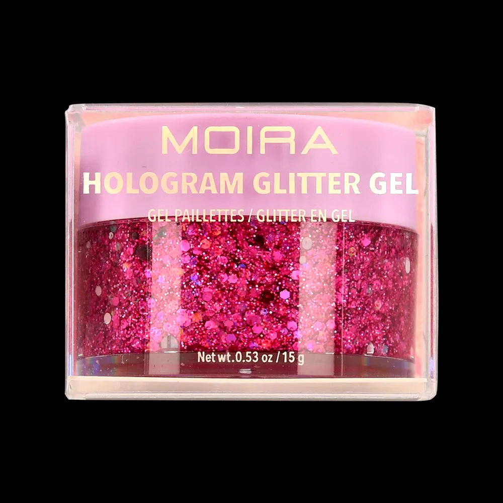 Sombras*Moira Hologram Glitter Gel - 09, Dollhouse