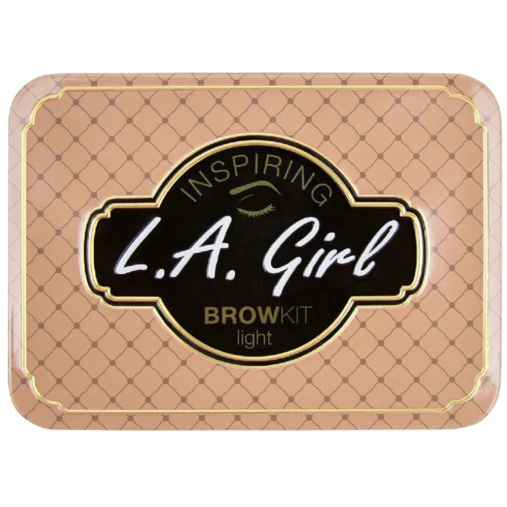Cejas | Polvos*LA Girl - Exclusiva online Inspiring Eyebrow Kit / Tin-Light and Bright