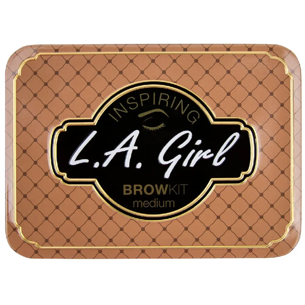 Cejas | Polvos*LA Girl - Exclusiva online Inspiring Eyebrow Kit / Tin-Med and Marvelous