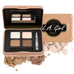 Cejas | Polvos*LA Girl - Exclusiva online Inspiring Eyebrow Kit / Tin-Light and Bright
