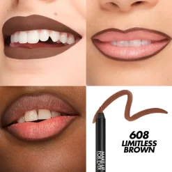 Delineadores | Delineadores*Make Up For Ever 608 Limitless Brown Artist Color Pencil Extreme
