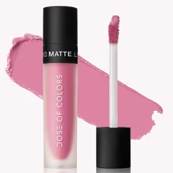 Labiales*Dose of Colors Liquid Matte Lipstick Rosebud