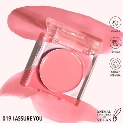 Rubores*Moira Loveheat Cream Blush 19 I Assure You