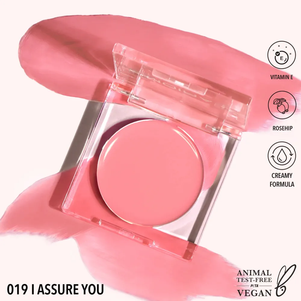 Rubores*Moira Loveheat Cream Blush 19 I Assure You