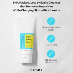 K Beauty | Soluciones*COSRX Low pH Good Morning Gel Cleanser
