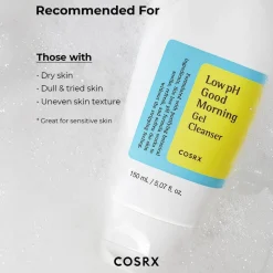 K Beauty | Soluciones*COSRX Low pH Good Morning Gel Cleanser