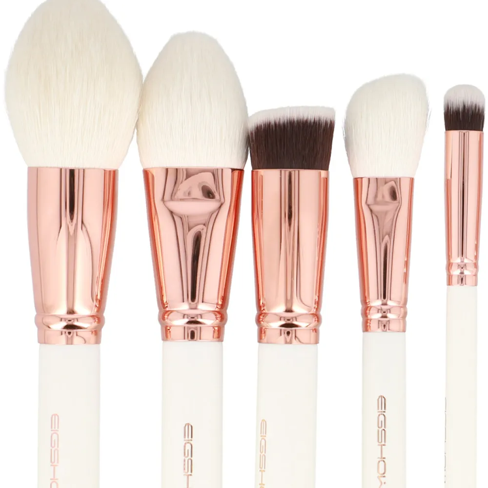 Brochas*Eigshow Beauty Master Series Classic Rose Gold Brush Kit 12 Pcs
