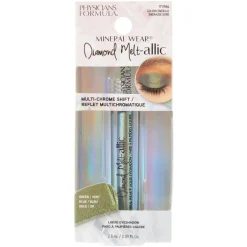 Sombras*Physicians Formula Mineral Wear Diamond Meltallic Liquid Eyeshadow / Golden Emerald