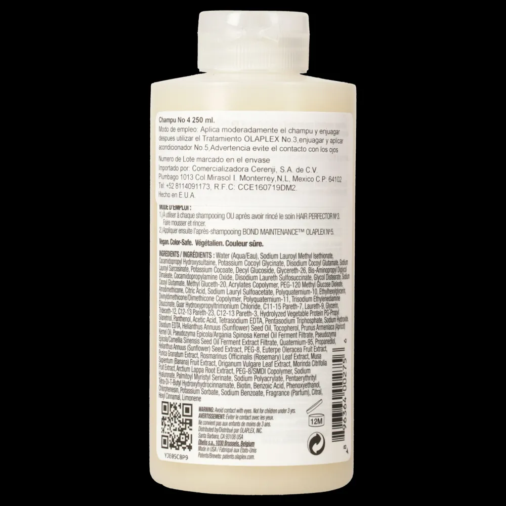 Cabello*Olaplex N 4 Bond Maintenance Shampoo