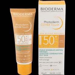 Protectores Solares*Bioderma Photoderm Cover Touch Mineral 50+ Tono Dorado - 40 grs