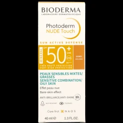 Protectores Solares*Bioderma Photoderm NUDE Touch SPF 50+ Tono Dorado