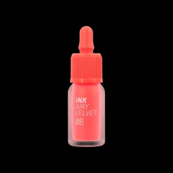 K Beauty*Peripera 08 Pretty Orange Ink Airy Velvet
