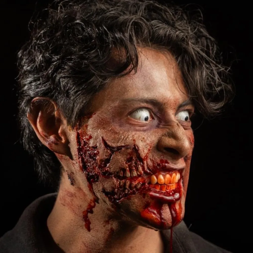 Fx Makeup*On Set Prostetico Rostro Zombie