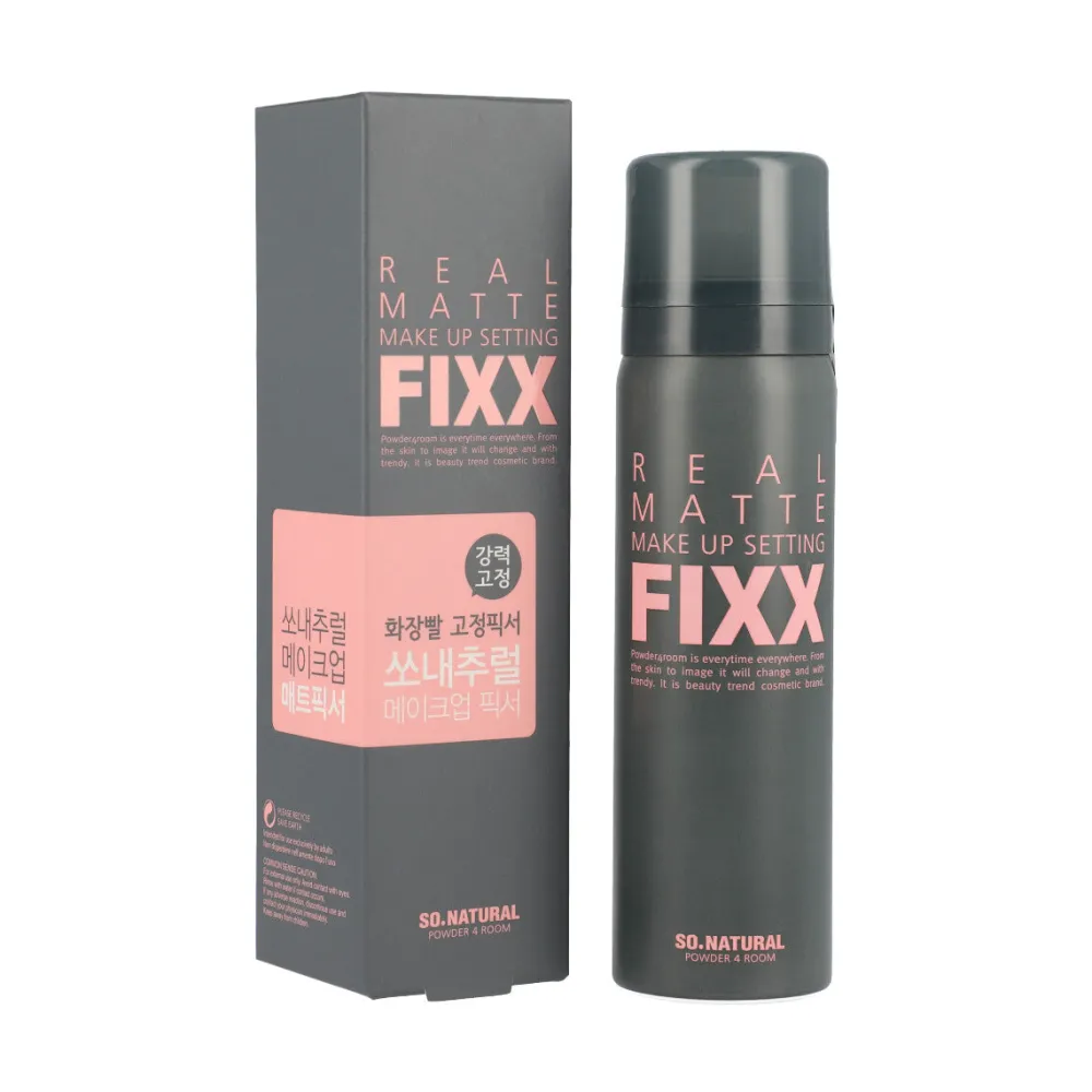 K Beauty | Fijadores*So Natural Real Matte Makeup Setting Fixx