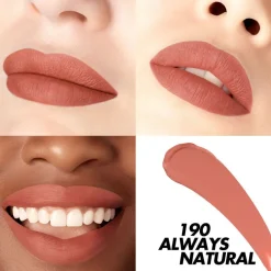 Labiales*Make Up For Ever Rouge Artist For Ever Matte Always Au Naturel 190