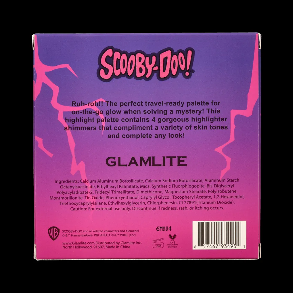 Iluminadores*Glamlite Scooby Doo x Highlighter