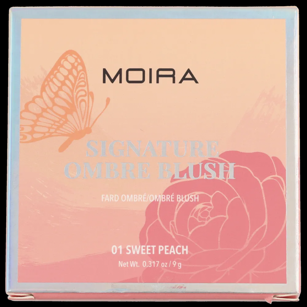 Rubores*Moira Signature Ombre Blush 001 Sweet Peach