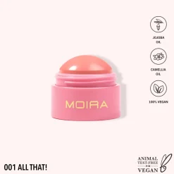 Rubores*Moira Soft Blush Balm 001 All That