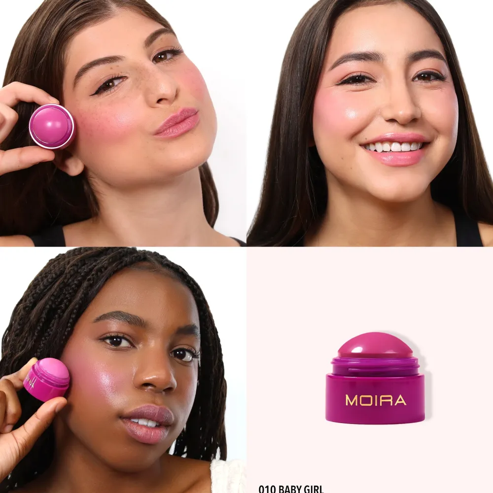 Rubores*Moira Soft Blush Balm 010 Baby Girl
