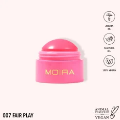 Rubores*Moira Soft Blush Balm 007 Fair Play