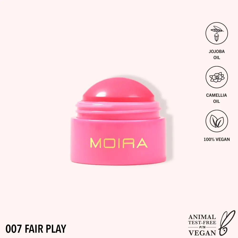 Rubores*Moira Soft Blush Balm 007 Fair Play