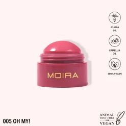 Rubores*Moira Soft Blush Balm 005 Oh My
